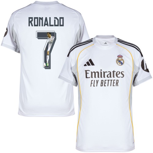 Real Madrid Hemmatröja Ronaldo 7 2025–2026 Real Madrid Hemmatröja Ronaldo 7 2025–2026